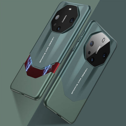 Pour Huawei Mate 60 RS Ultimate GKK Coque de téléphone antichoc tout compris imitation Ultimate Design (vert)