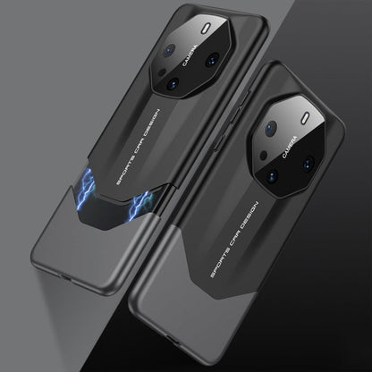 Pour Huawei Mate 60 RS Ultimate GKK Coque de téléphone antichoc tout compris imitation Ultimate Design (noir)