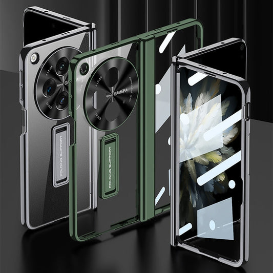 For OPPO Find N3 / OnePlus Open GKK Integrated Magnetic Fold Hinge Shockproof Phone Case(Black)
