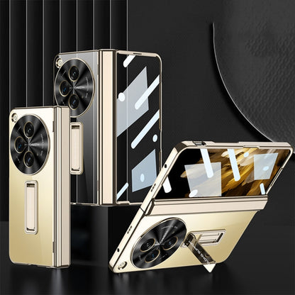 For OPPO Find N3 / OnePlus Open GKK Integrated Magnetic Fold Hinge Shockproof Phone Case(Gold)