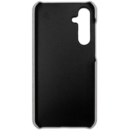 Pour Samsung Galaxy S23 FE 5G Étui de téléphone en PU + PC à texture tissu de la série imak Ruiyi (Gris clair)