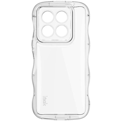 For Xiaomi 14 Pro 5G IMAK Wave Bubble Soft Shockproof Phone Case(Transparent)
