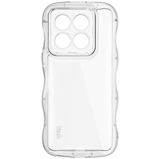 For Xiaomi 14 Pro 5G IMAK Wave Bubble Soft Shockproof Phone Case(Transparent)