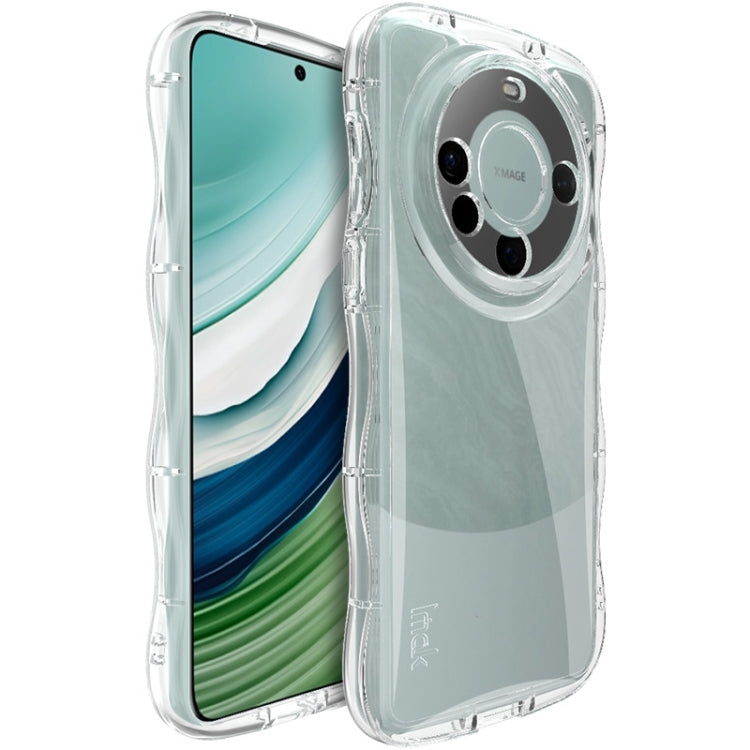 Pour Huawei Mate 60 Étui de protection souple antichoc IMAK Wave Bubble (Transparent)