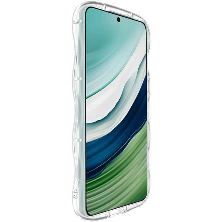 Pour Huawei Mate 60 Étui de protection souple antichoc IMAK Wave Bubble (Transparent)