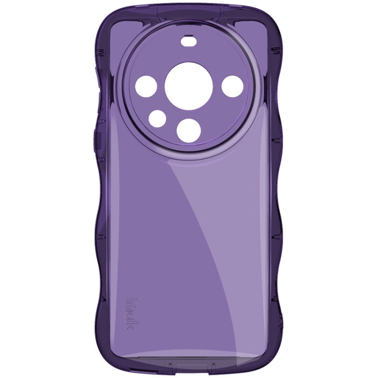 For Huawei Mate 60 Pro / 60 Pro+ IMAK Wave Bubble Soft Shockproof Phone Case(Purple)
