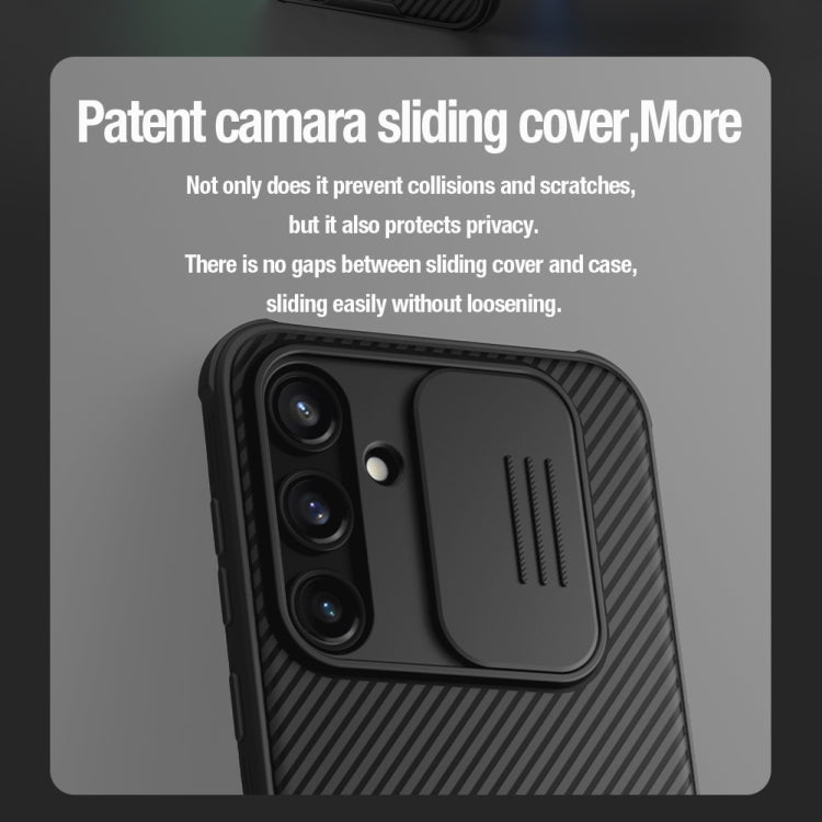 Pour Samsung Galaxy A35 Étui de téléphone magnétique Magsafe NILLKIN CamShield Pro (noir)