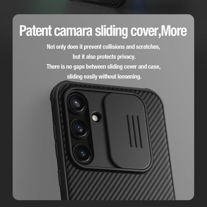 Pour Samsung Galaxy A35 Étui de téléphone magnétique Magsafe NILLKIN CamShield Pro (noir)