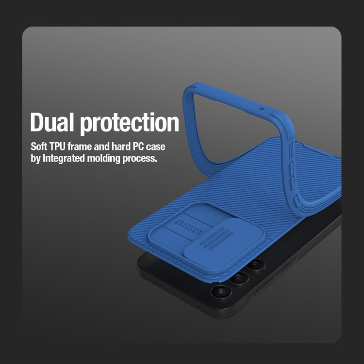 Pour Samsung Galaxy A35 Étui de téléphone magnétique Magsafe NILLKIN CamShield Pro (noir)