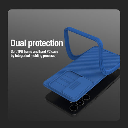For Samsung Galaxy S24+ 5G NILLKIN Black Mirror Pro Series Camshield PC Phone Case(Black)
