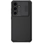 For Samsung Galaxy S24 5G NILLKIN Black Mirror Pro Series Camshield PC Phone Case(Black)