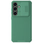For Samsung Galaxy S24 5G NILLKIN Black Mirror Pro Series Camshield PC Phone Case(Green)