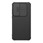 Pour la coque de téléphone Samsung Galaxy A55 NILLKIN Black Mirror Pro Series Camshield PC (noir)