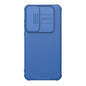 Pour Samsung Galaxy A55 NILLKIN Black Mirror Pro Series Camshield Coque de téléphone en PC (Bleu)