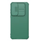 For Samsung Galaxy A55 NILLKIN Black Mirror Pro Series Camshield PC Phone Case(Green)