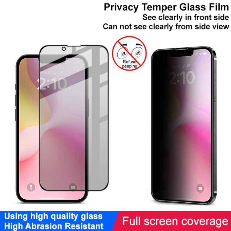 For iPhone 16e / 17e imak HD Full Screen Anti-spy Tempered Glass Protective Film