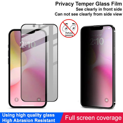 For iPhone 16e / 17e imak HD Full Screen Anti-spy Tempered Glass Protective Film