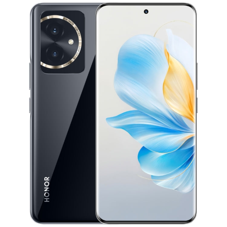 Honor 100, 16 Go+256 Go, Identification d'empreintes digitales sur écran, MagicOS 7.2 Snapdragon 7 Gen 3 Octa Core 2,63 GHz, Réseau: 5G, NFC, OTG, Compatible Google Play (Noir)