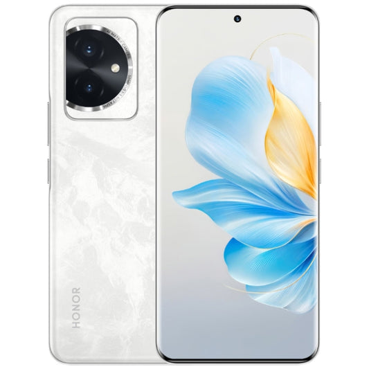 Honor 100, 16GB+256GB, Screen Fingerprint Identification, 6.7 inch MagicOS 7.2 Snapdragon 7 Gen 3 Octa Core up to 2.63GHz, Network: 5G, NFC, OTG, Support Google Play(White)