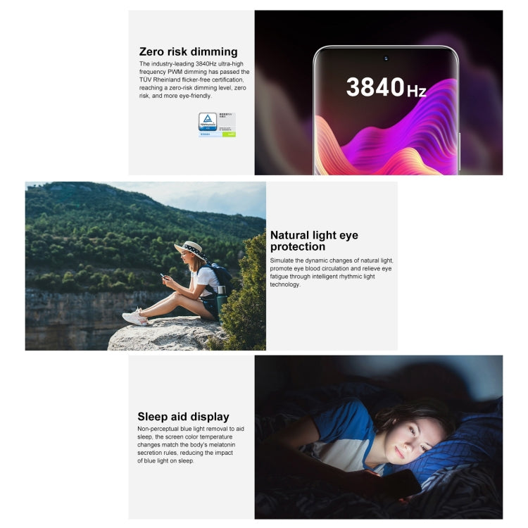 Honor 100, 12GB+256GB, Screen Fingerprint Identification, 6.7 inch MagicOS 7.2 Snapdragon 7 Gen 3 Octa Core up to 2.63GHz, Network: 5G, NFC, OTG, Support Google Play(White)