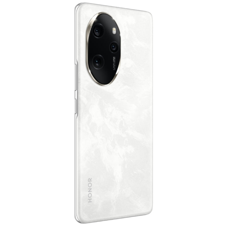 Honor 100 Pro, 16GB+256GB, Screen Fingerprint Identification, 6.78 inch MagicOS 7.2 Snapdragon 8 Gen 2 Octa Core up to 3.19GHz, Network: 5G, NFC, OTG, Support Google Play(White)