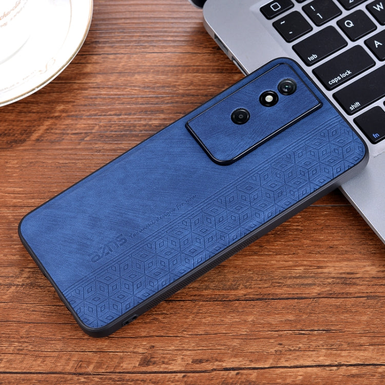 For Honor Play 50 Plus AZNS 3D Embossed Skin Feel Phone Case(Sapphire Blue)