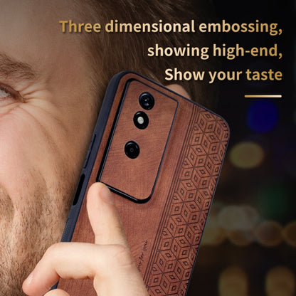 For Honor Play 50 Plus AZNS 3D Embossed Skin Feel Phone Case(Sapphire Blue)