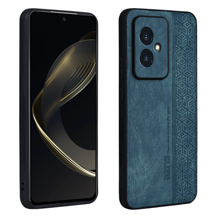 Coque de téléphone à motif gaufré 3D toucher peau pour Honor 100 (Vert foncé)
