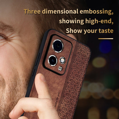 For Honor 90 GT AZNS 3D Embossed Skin Feel Phone Case(Purple)