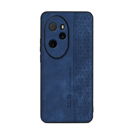 For Honor 100 Pro AZNS 3D Embossed Skin Feel Phone Case(Sapphire Blue)