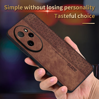 For Honor 100 Pro AZNS 3D Embossed Skin Feel Phone Case(Sapphire Blue)