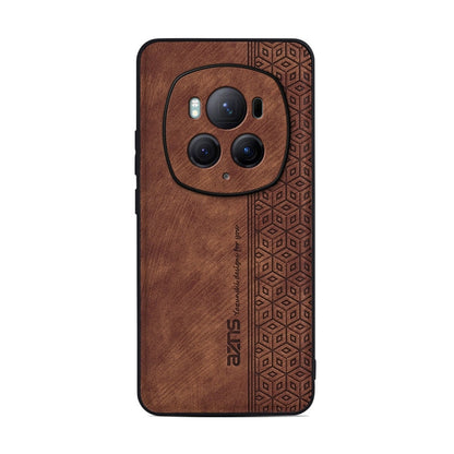 Pour Honor Magic6 Pro AZNS Coque de téléphone en relief 3D (marron)