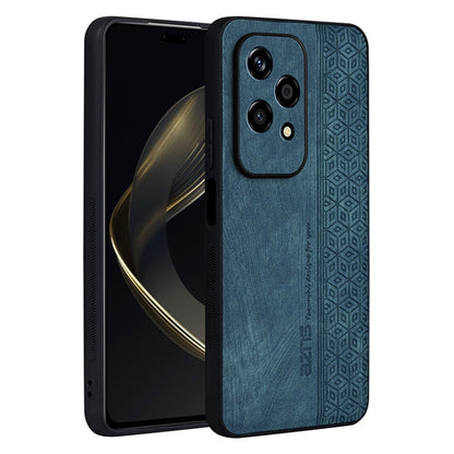 For Honor 200 Lite Global AZNS 3D Embossed Skin Feel Phone Case(Dark Green)
