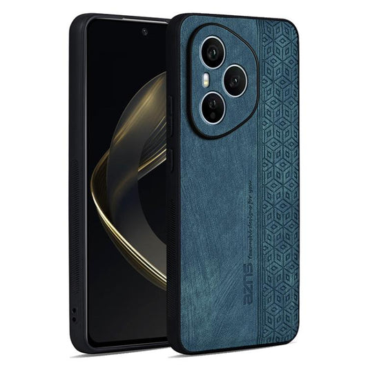 For Honor 400 Pro Global 160.8mm AZNS 3D Embossed Skin Feel Phone Case(Dark Green)
