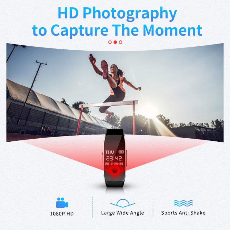 JNN C5 HD Noise Reduction Smart Recording Electronic Bracelet, Capacity:16GB