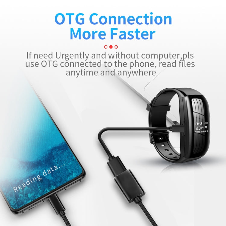 JNN C5 HD Noise Reduction Smart Recording Electronic Bracelet, Capacity:128GB