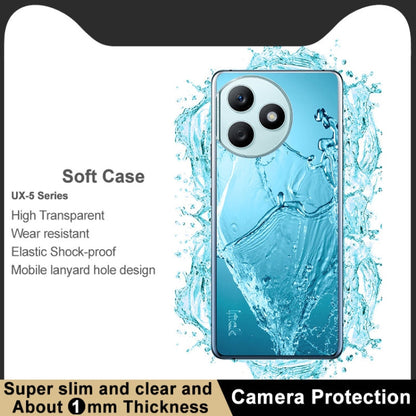 Coque de téléphone transparente en TPU IMAK UX-5 Series pour Honor X50i+ 5G (transparent)