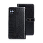 For Samsung Galaxy A05 4G idewei Crocodile Texture Leather Phone Case(Black)