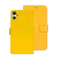 For Samsung Galaxy A05 4G idewei Crazy Horse Texture Leather Phone Case(Yellow)