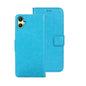 For Samsung Galaxy A05 4G idewei Crazy Horse Texture Leather Phone Case(Sky Blue)