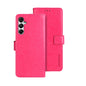 For Samsung Galaxy A05s 4G idewei Crazy Horse Texture Leather Phone Case(Rose Red)