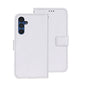 For Samsung Galaxy A15 5G idewei Crazy Horse Texture Leather Phone Case(White)