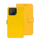 Pour ASUS ROG Phone 8, étui de téléphone en cuir texturé Crazy Horse idewei (jaune)