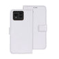 Pour ASUS Zenfone 11 Ultra idewei Étui de téléphone en cuir texturé Crazy Horse (Blanc)