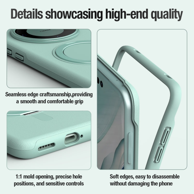 Pour Huawei Mate 60 Pro / 60 Pro+ NILLKIN MagProp 360 Rotation PC + TPU Housse de Téléphone Magnétique MagSafe à Couverture Complète (Noir)