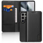 Pour Samsung Galaxy S25 Ultra 5G DUX DUCIS Hivo Series en cuir de vachette + PU + TPU étui de téléphone à rabat (noir)