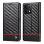 For Xiaomi Redmi Note 13 Pro 5G LC.IMEEKE Carbon Fiber Texture Flip Leather Phone Case(Horizontal Black)