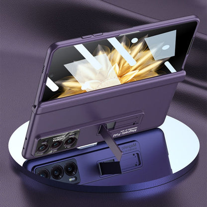 Pour coque de téléphone tout compris à charnière pliante magnétique intégrée For Honor Magic V2 GKK (Or)