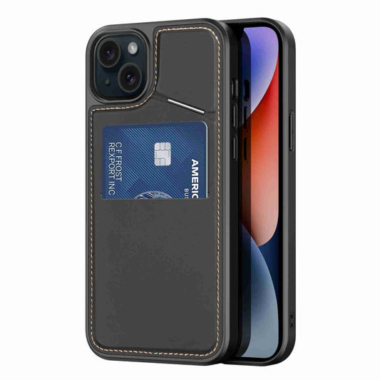 Pour iPhone 14 / 13 Étui de Téléphone avec Support Magnétique MagSafe DUX DUCIS Rafi II Series RFID (Noir)
