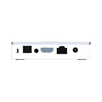 MECOOL KM2 Plus Android 11 Dual-band WiFi Smart Voice TV Box 4GB+32GB, UK Plug(White)